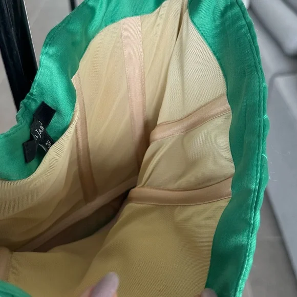 Tara Jarmon Strapless Green Dress - Picture 4 of 7